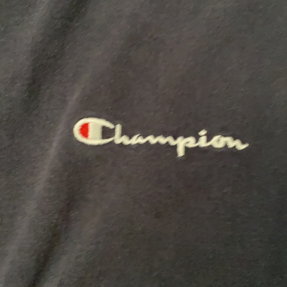 Navy Blue Champion Tee - Picture 2 of 4